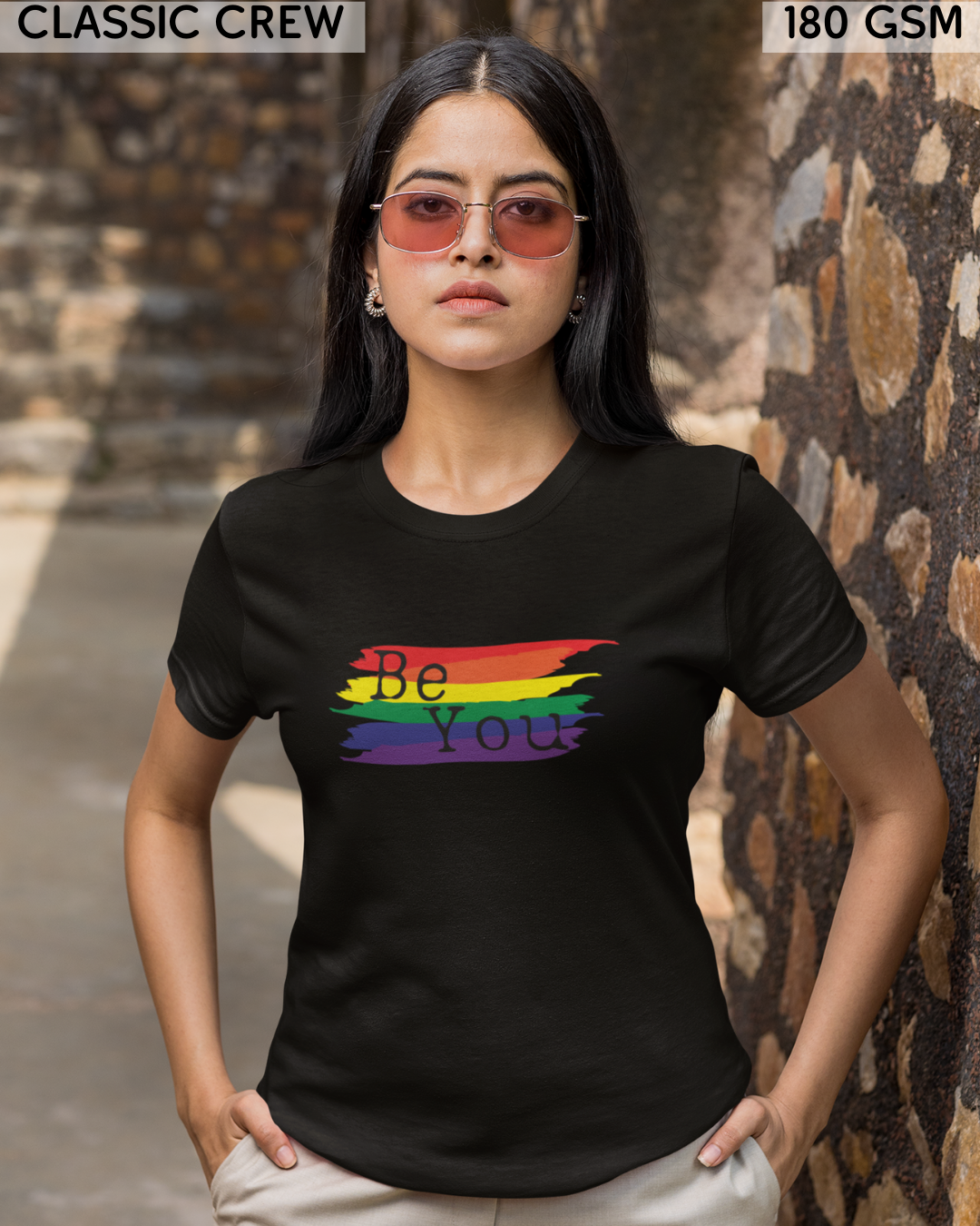 Be You Rainbow Flag LGBTQ+ T-Shirt - Unisex