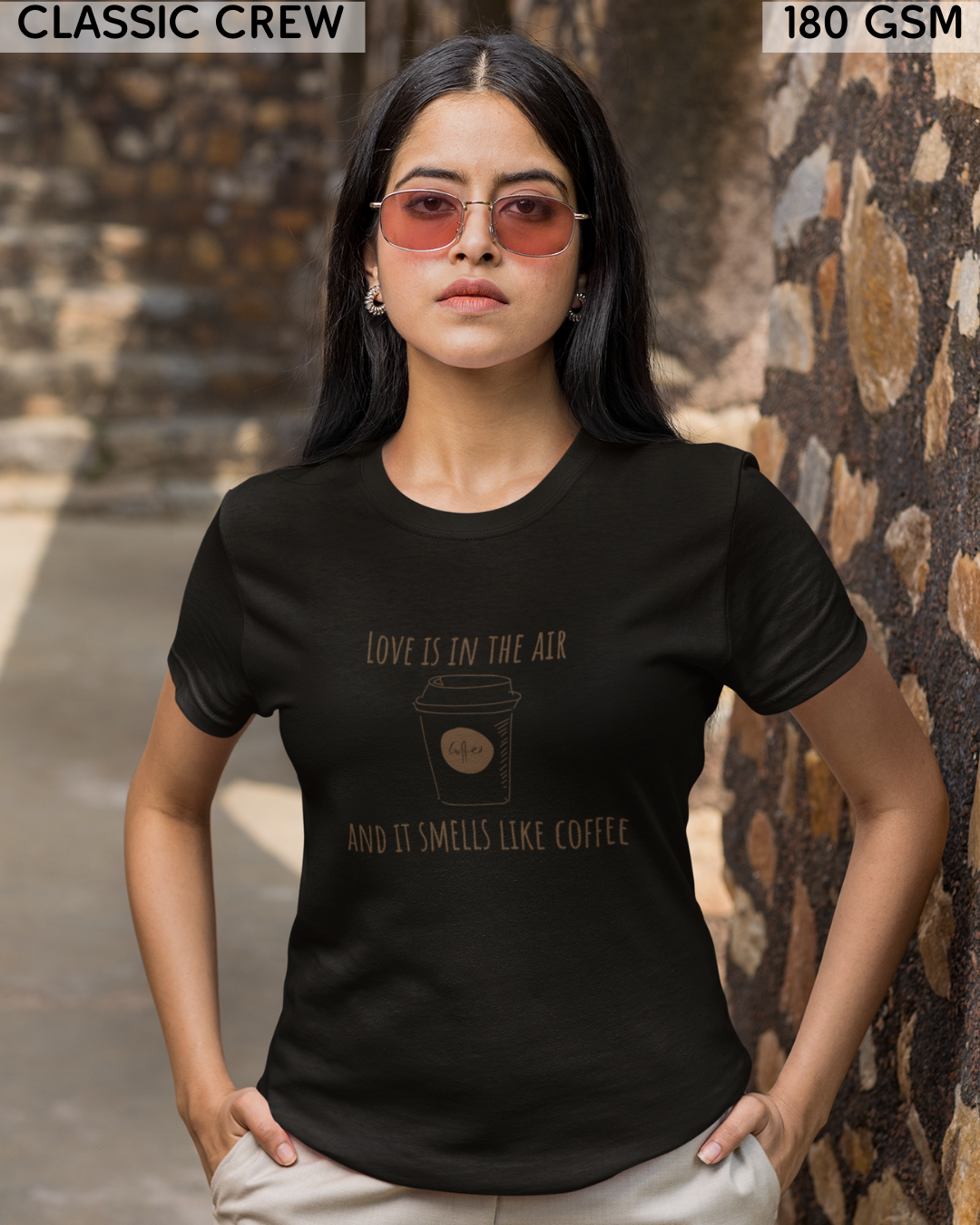Love Is In The Air & It Smells Like Coffee T-Shirt - Unisex