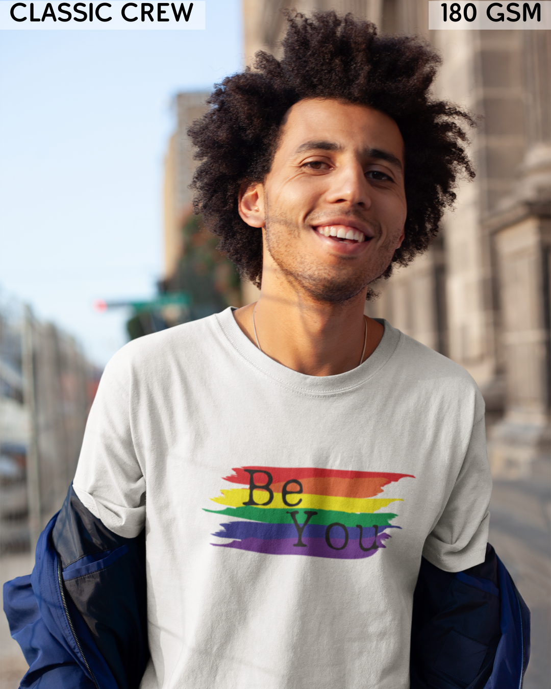 Be You Rainbow Flag LGBTQ+ T-Shirt - Unisex