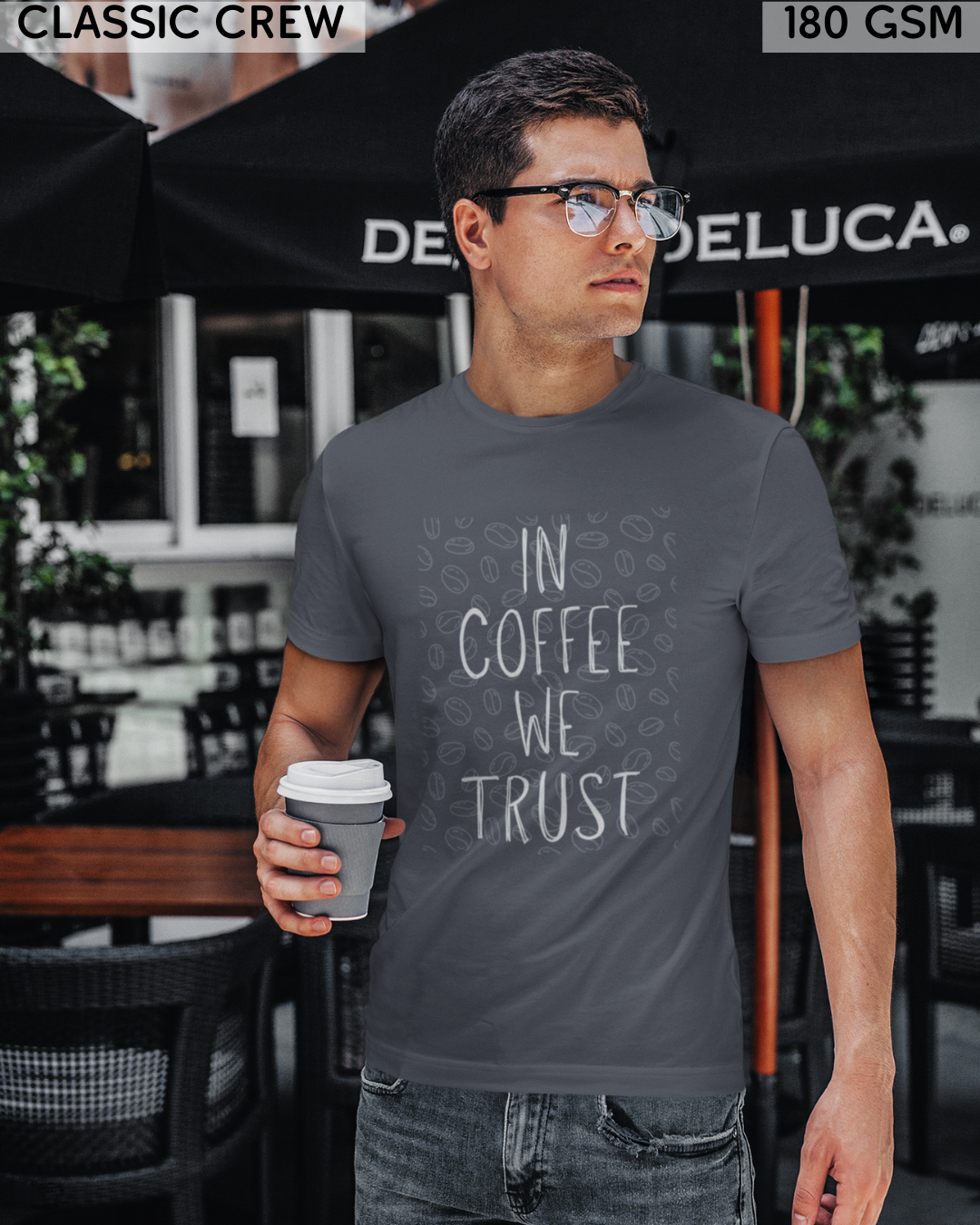In Coffee We Trust T-Shirt - Unisex