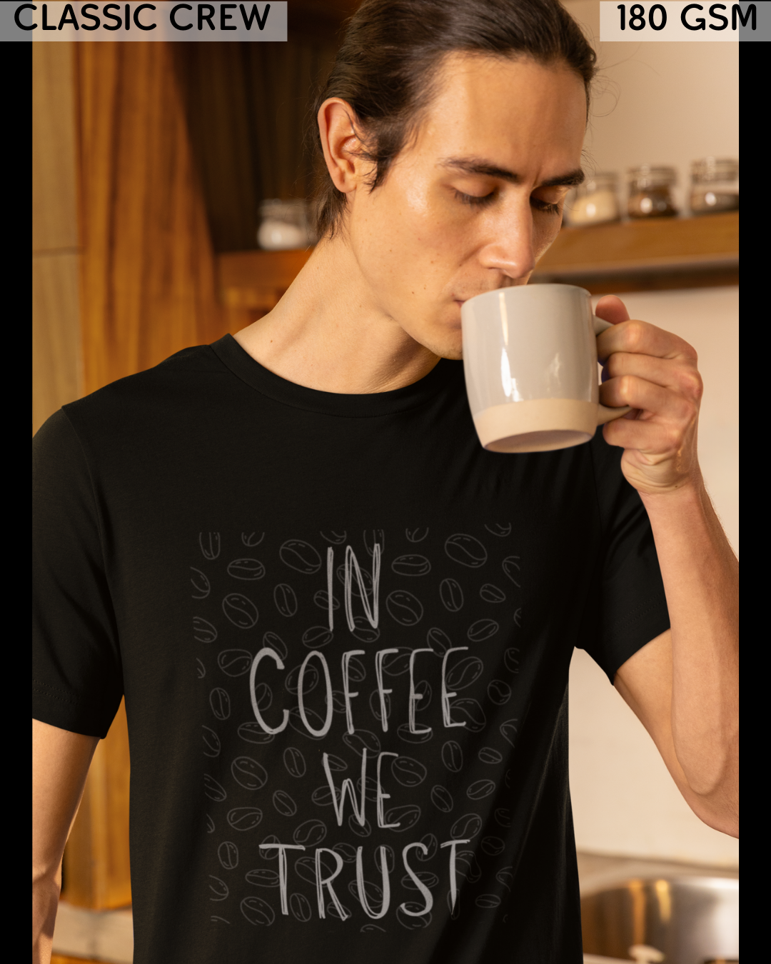 In Coffee We Trust T-Shirt - Unisex