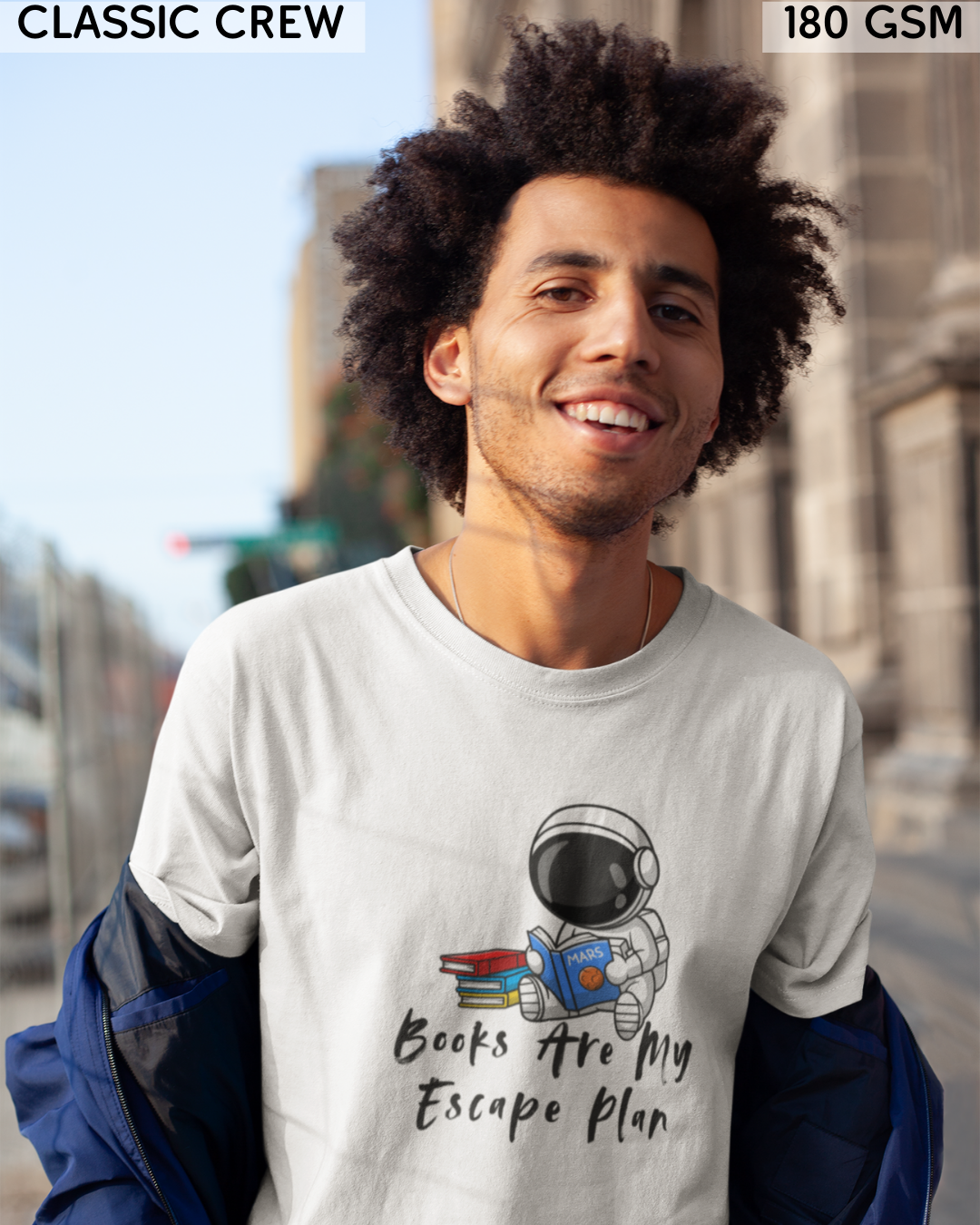 Books Are My Escape Plan T-Shirt - Unisex