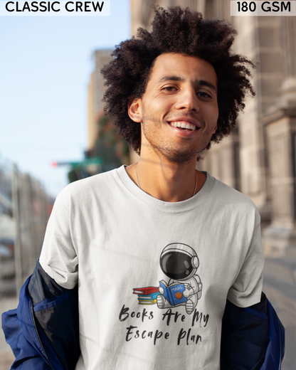 Books Are My Escape Plan T-Shirt - Unisex