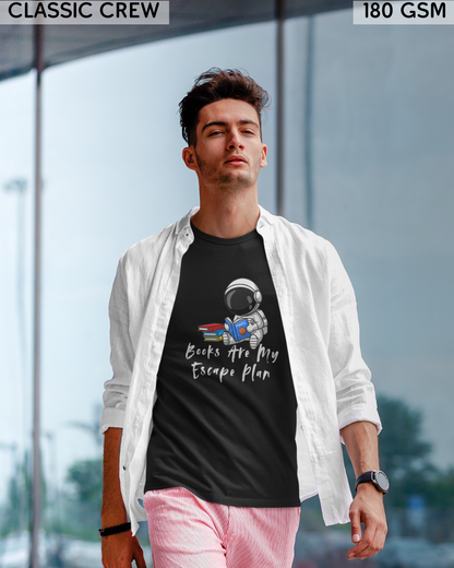 Books Are My Escape Plan T-Shirt - Unisex