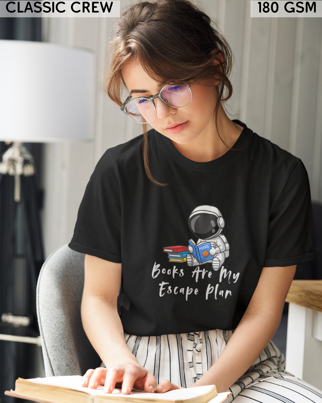 Books Are My Escape Plan T-Shirt - Unisex