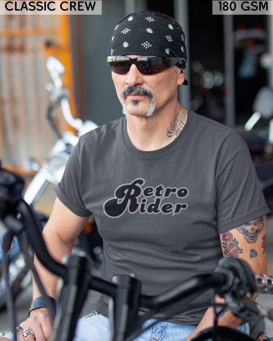 Retro Rider -Biker's T-Shirt - Unisex