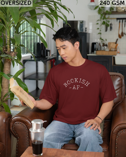Bookish-AF Oversized T-Shirt - Unisex