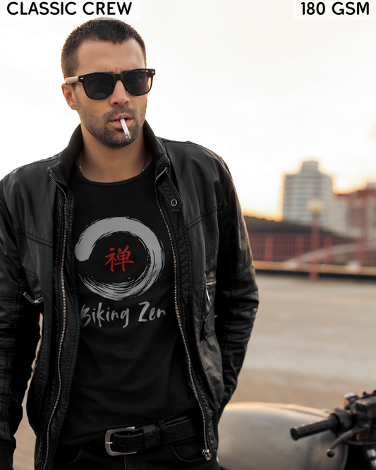 Biking Zen - Biker's T-Shirt - Unisex