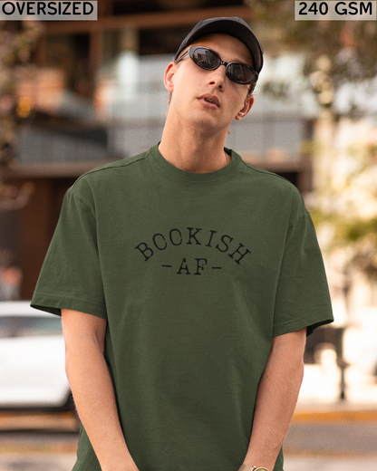 Bookish-AF Oversized T-Shirt - Unisex