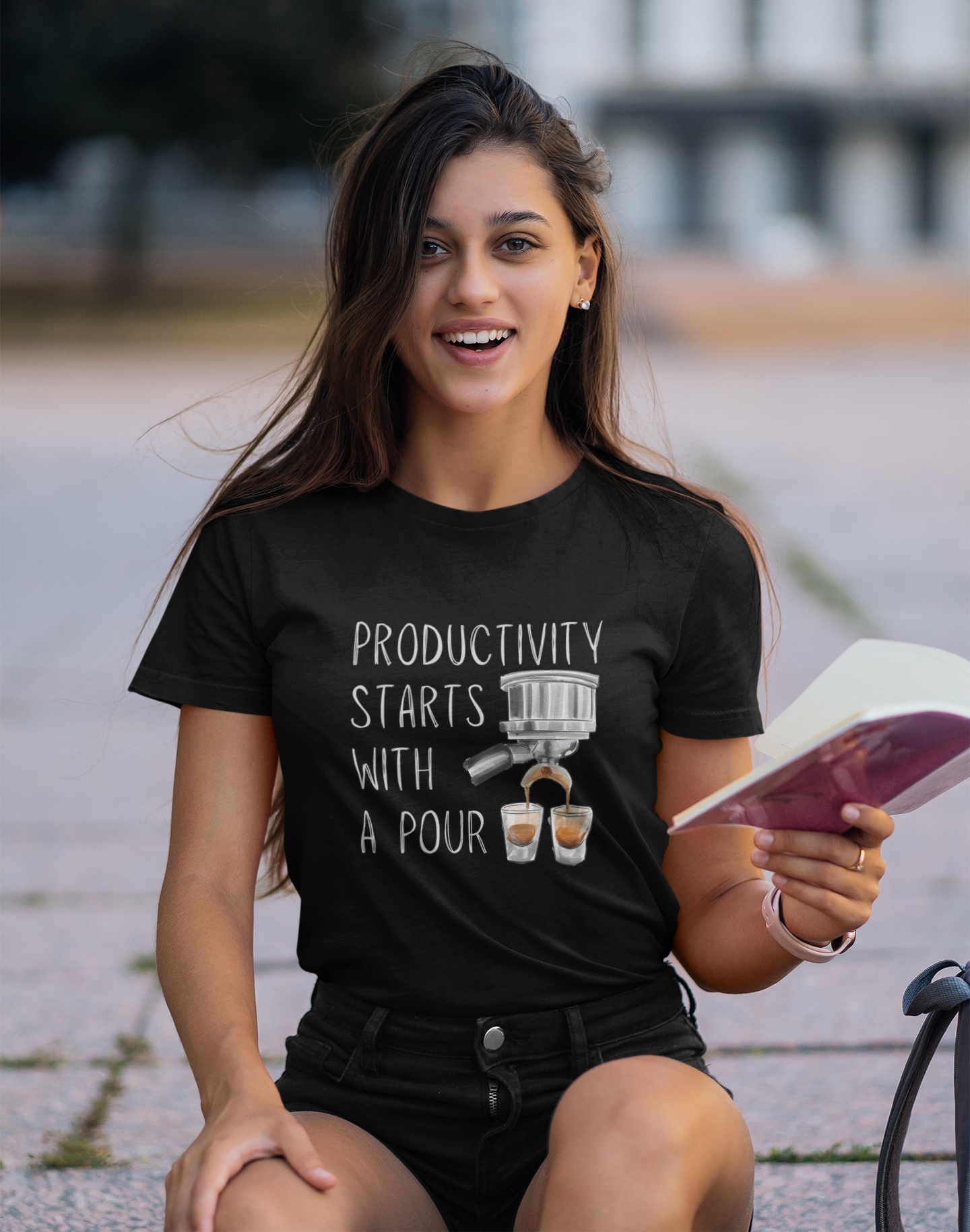 Productivity Starts With a Pour T-Shirt - Unisex