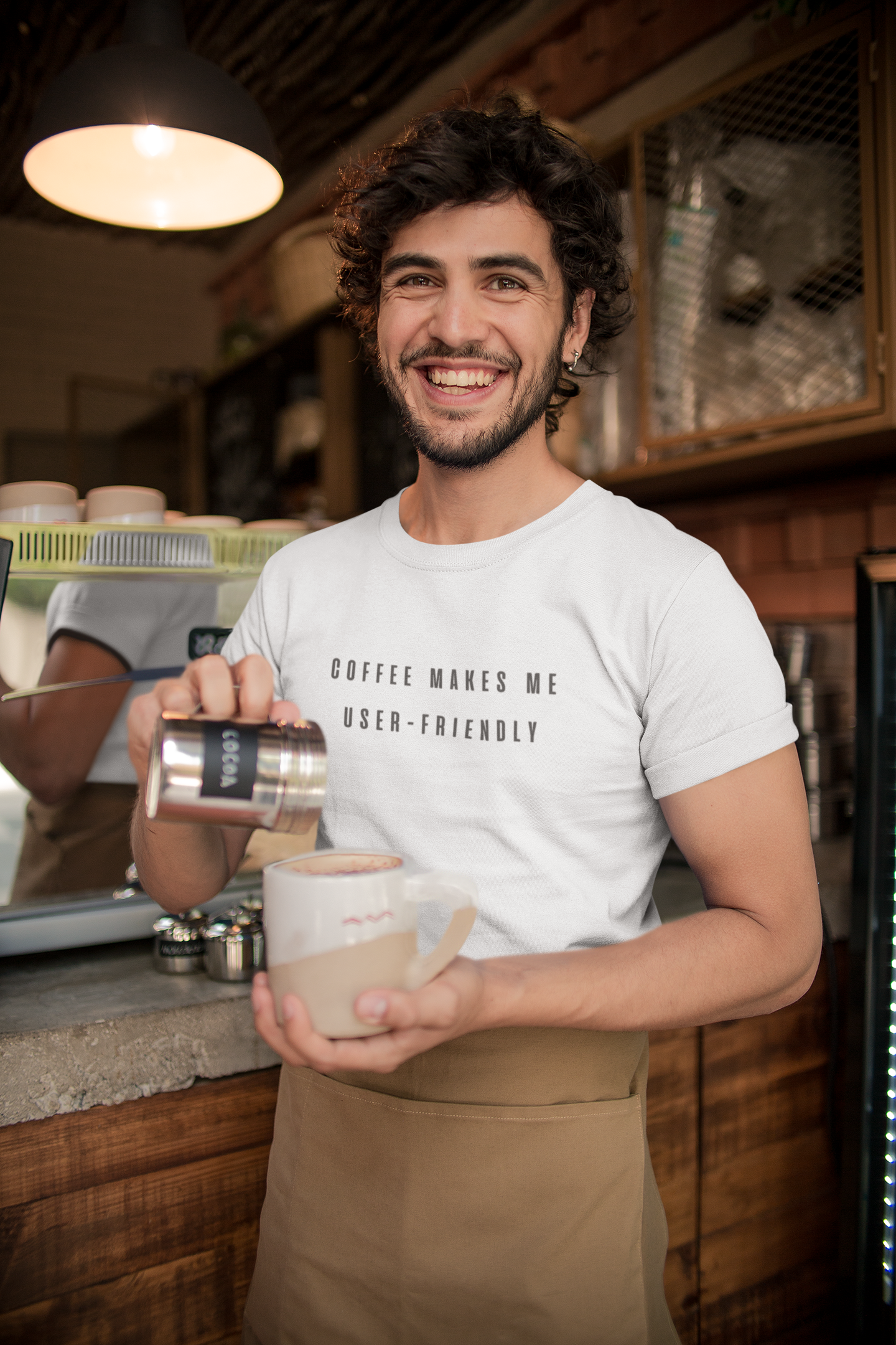 Coffee Makes Me User-Friendly T-Shirt - Unisex