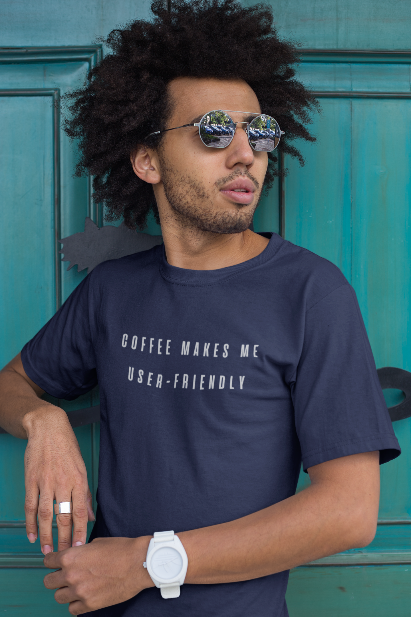 Coffee Makes Me User-Friendly T-Shirt - Unisex