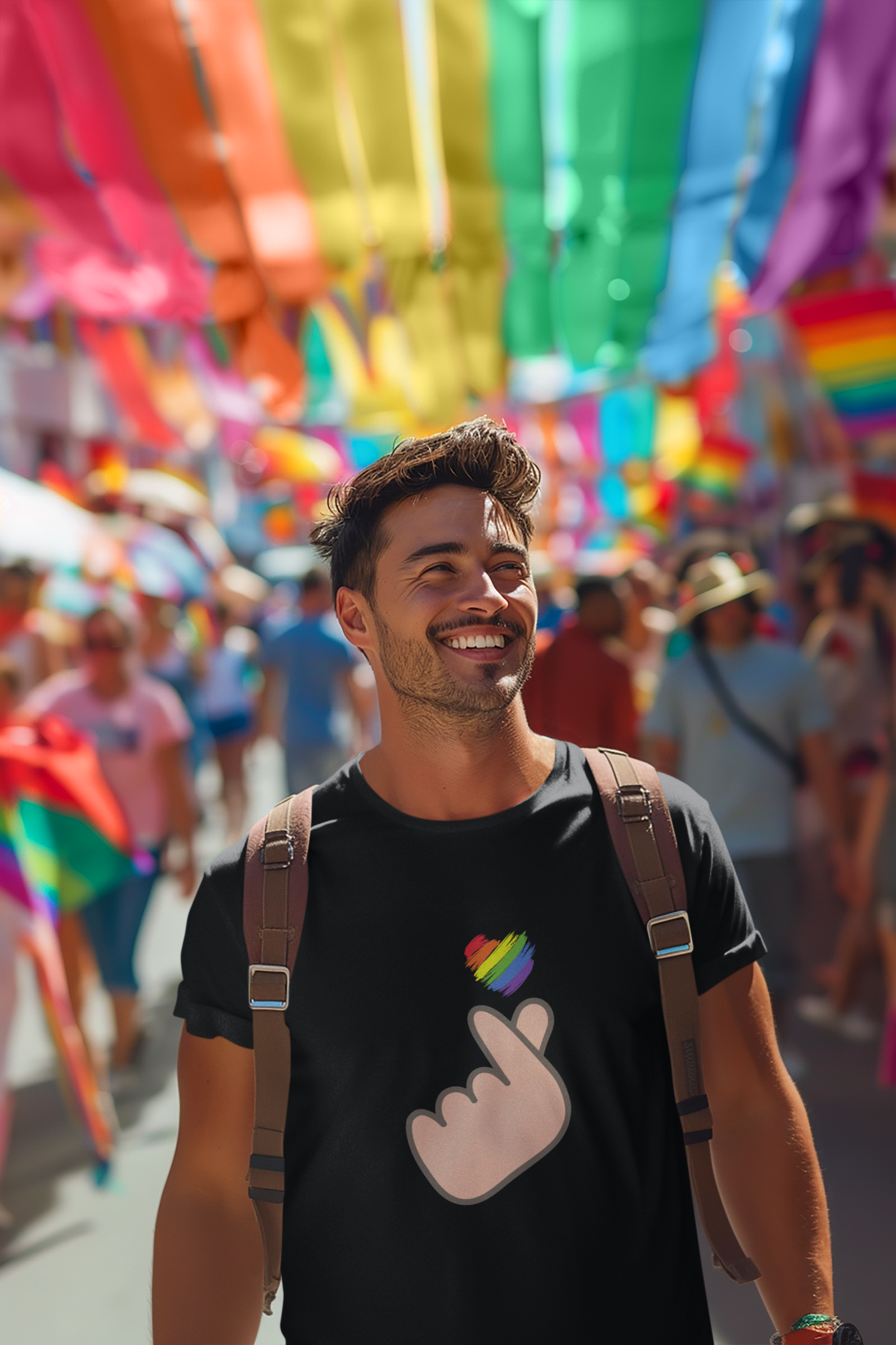 Korean Heart LGBTQ+ T-Shirt - Unisex