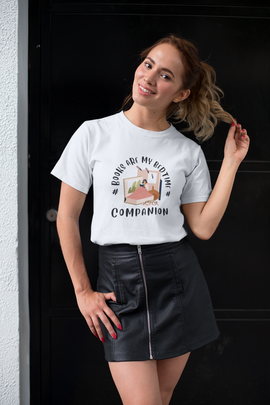 Books Are My Bedtime Companion T-Shirt - Unisex